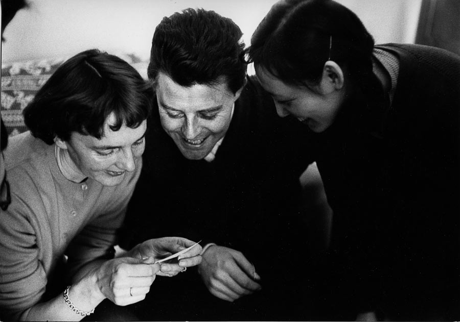Anne et Gérard Philipe, Pékin, 1957