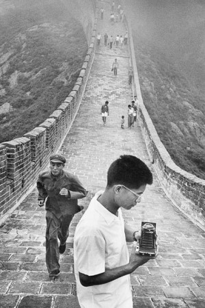 Photographer on the Great Wall, 1971