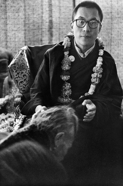 Le Dalaï Lama en Inde, 1956