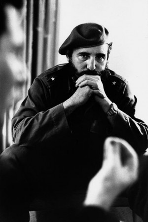 Fidel Castro interviewed by Jean Daniel. Havana, Cuba, November 1963