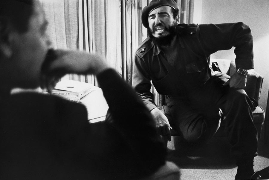 Fidel Castro interviewed by Jean Daniel. Havana, Cuba, November 1963