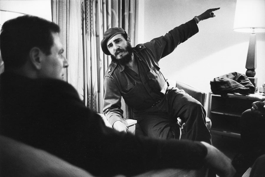 Fidel Castro interviewé par Jean Daniel, La Havane, Cuba, novembre 1963