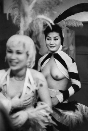 Dancer in Nichigeki Music Hall, Tokyo, 1958