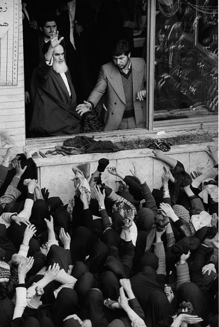 Ayatollah Khomeiny, Tehran, Iran, 1979
