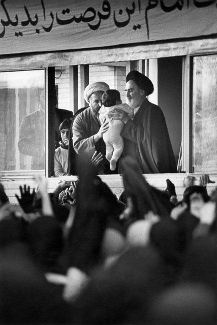Ayatollah Khomeiny, Tehran, Iran, 1979