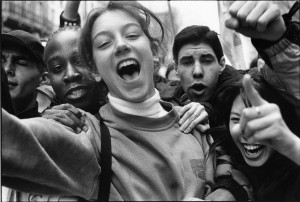 Manifestation de lycéens, 1998