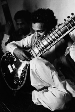 Ravi Shankar, Inde, 1956