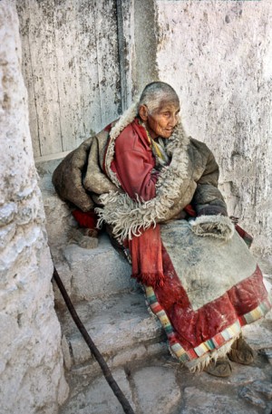 Nonne à Shigatsé, 1985