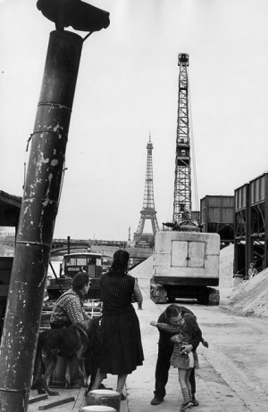 Eiffel tower, Paris, 1964