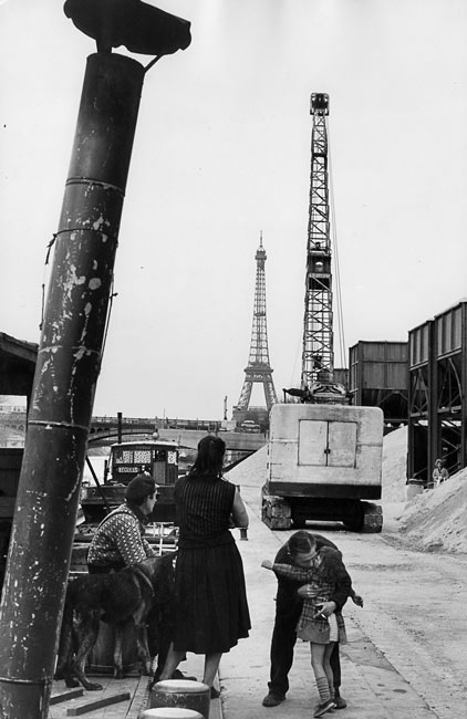 Eiffel tower, Paris, 1964