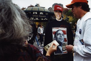Poster pour l'élection de Barack Obama, New York, 2008