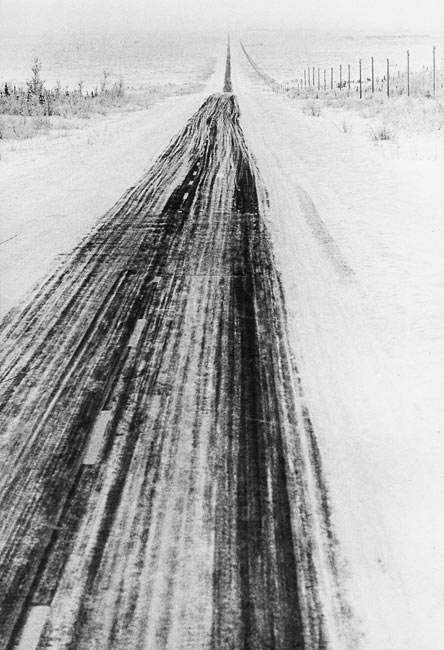 Alaskan highway, 1958