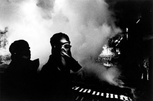 Worker in a steel factory in Thai Nguyen, 1976