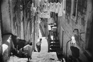 In the streets of Dubrovnik, 1953